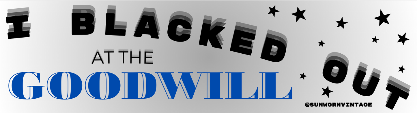 SUNWORN BUMPER STICKERZ