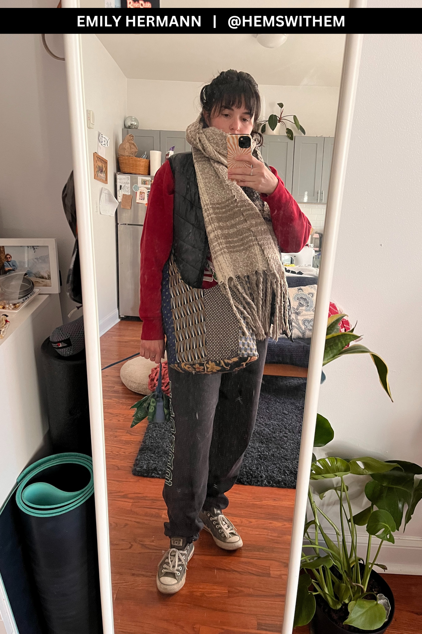 SUNWORN TIE BAG DIGITAL PATTERN