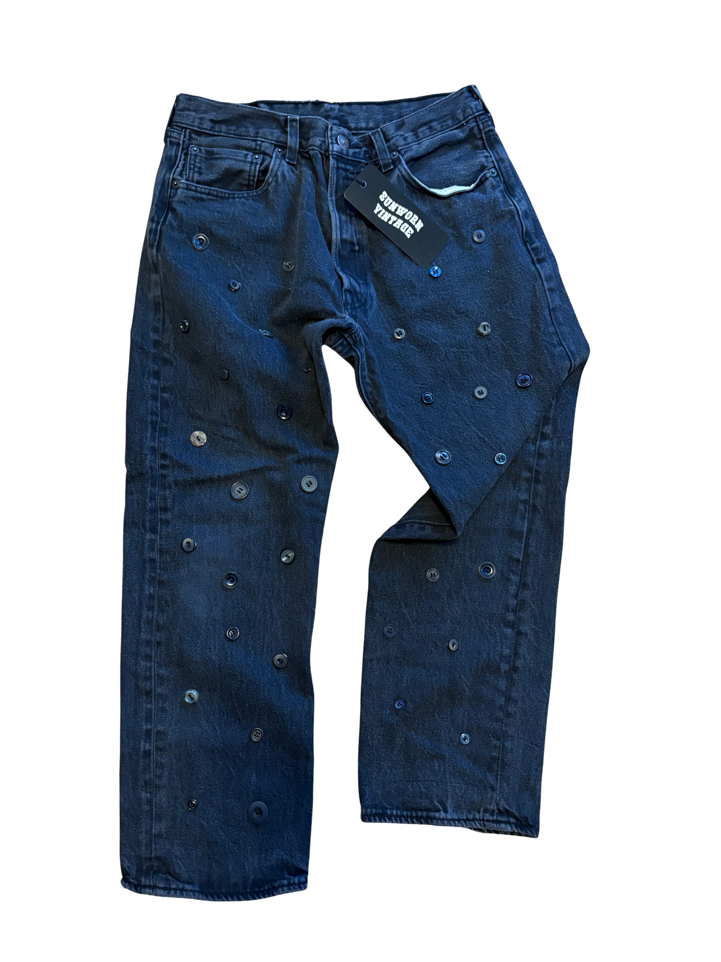 SUPPLY YOUR OWN JEANS - CUSTOM BUTTON DENIM