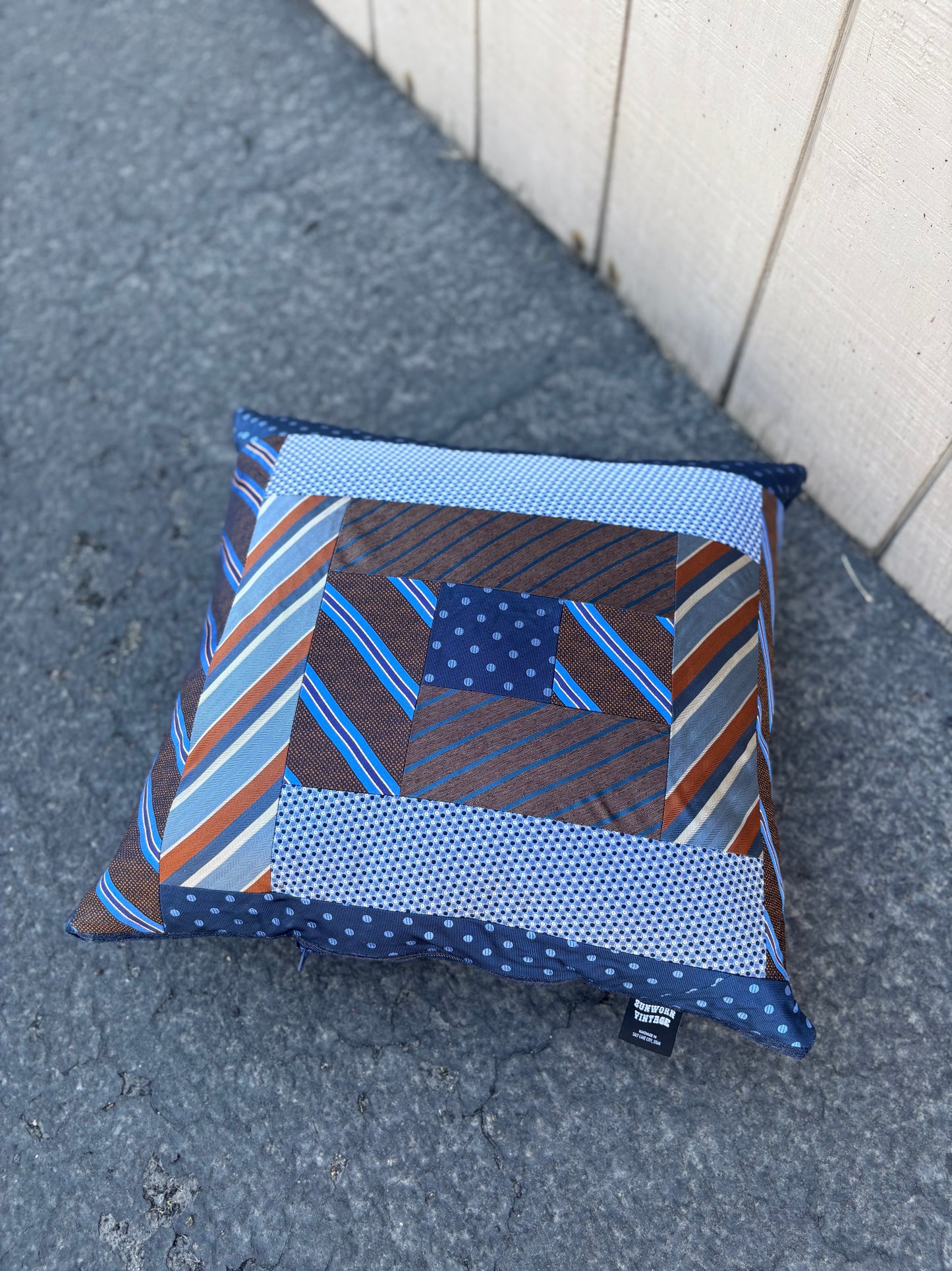 SUPPLY YOUR OWN TIES - CUSTOM TIE PILLLOW