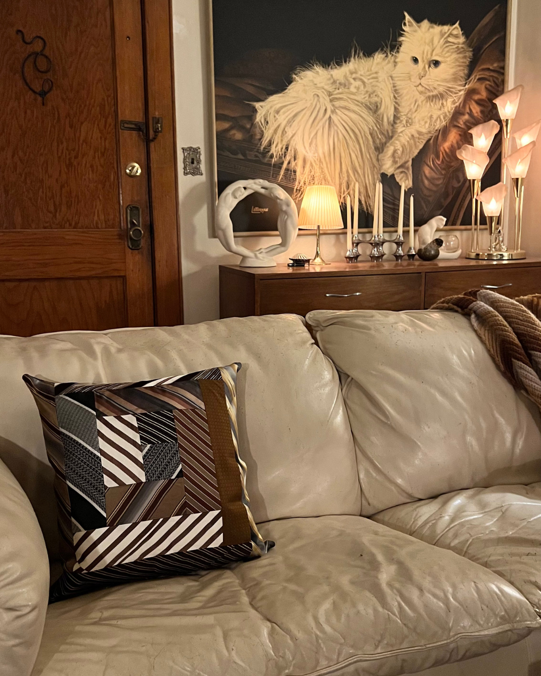 SUPPLY YOUR OWN TIES - CUSTOM TIE PILLLOW