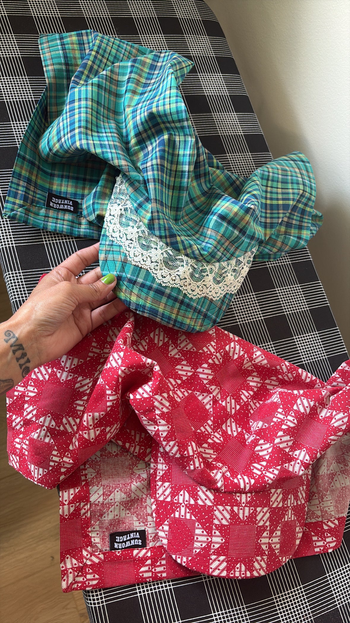 SUPPLY YOUR OWN FABRIC - CUSTOM BANDANA HAT