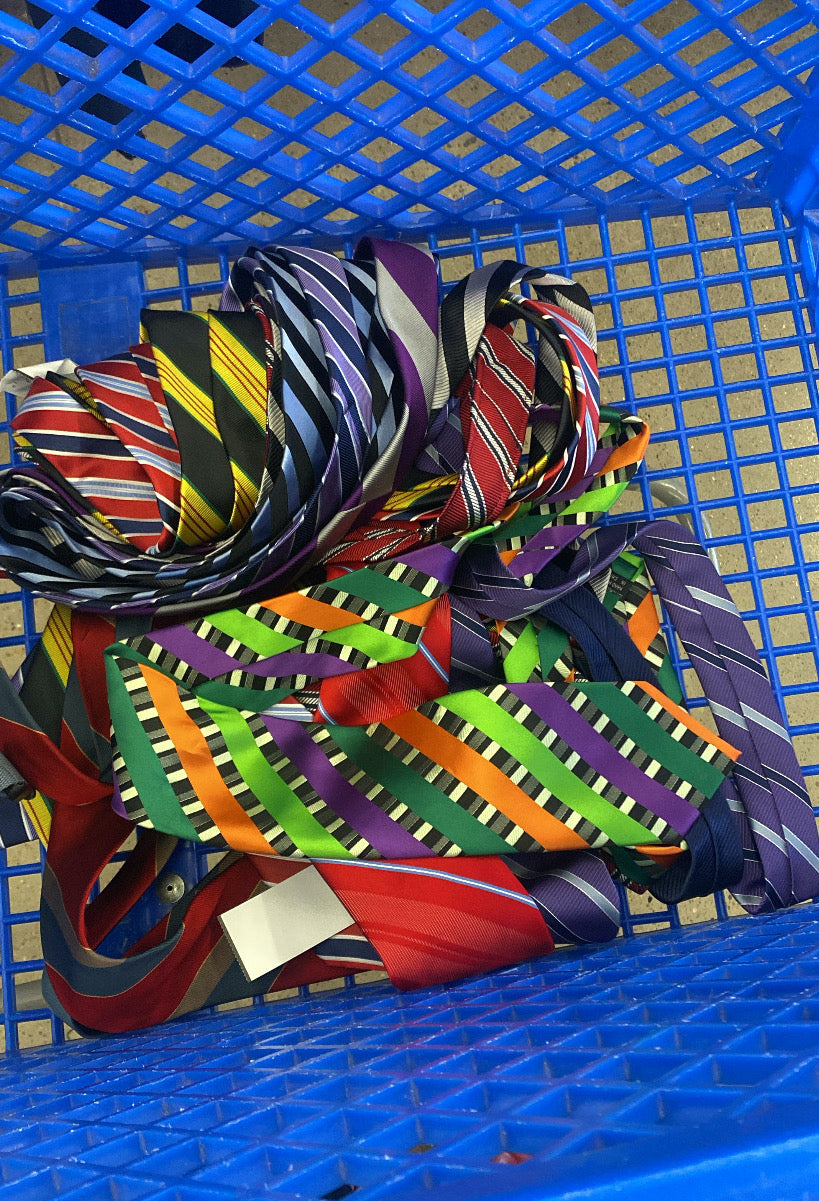 SUPPLY YOUR OWN TIES - CUSTOM TIE BAG + SCRUNCHIE