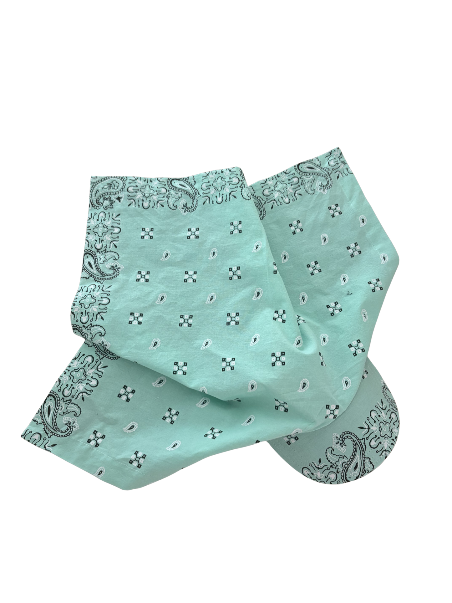 AQUA BANDANA HAT - 28"