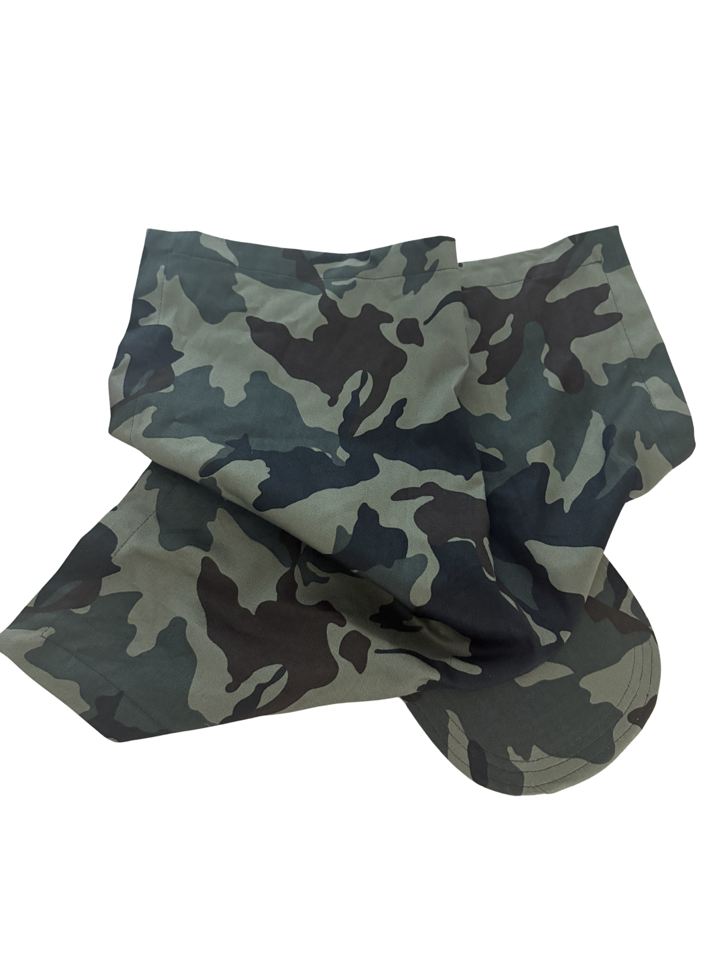 DARK CAMO BANDANA HAT - 27.5"