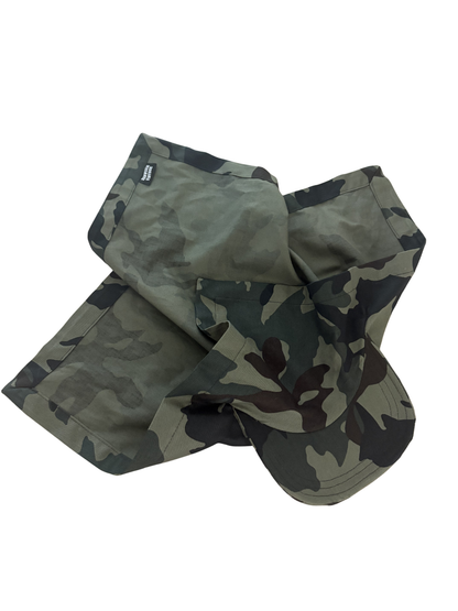 DARK CAMO BANDANA HAT - 27.5"
