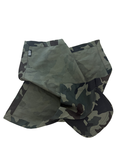 DARK CAMO BANDANA HAT - 25.5"