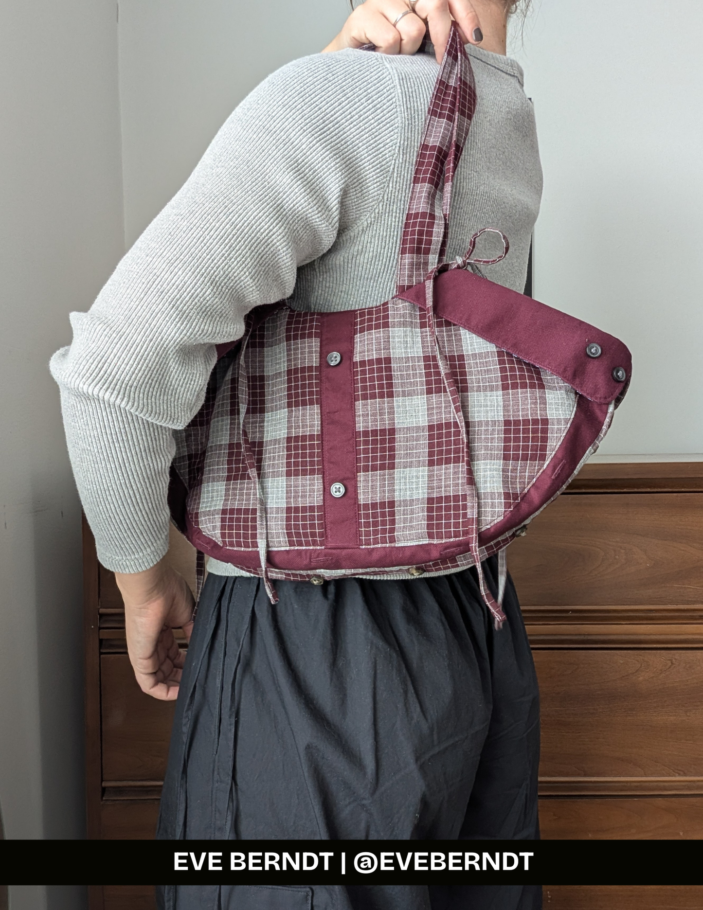 SUNWORN BUTTON UP BAG DIGITAL PATTERN