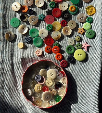 SUPPLY YOUR OWN JEANS - CUSTOM BUTTON DENIM