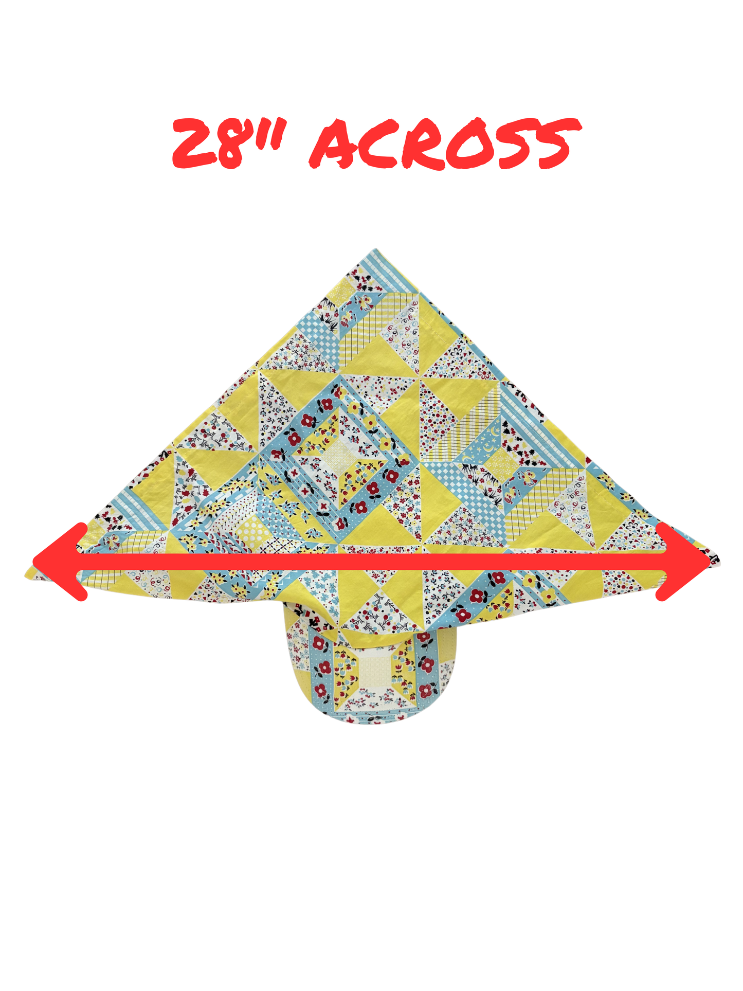PINWHEEL BANDANA HAT - 28"