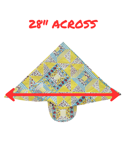 PINWHEEL BANDANA HAT - 28"