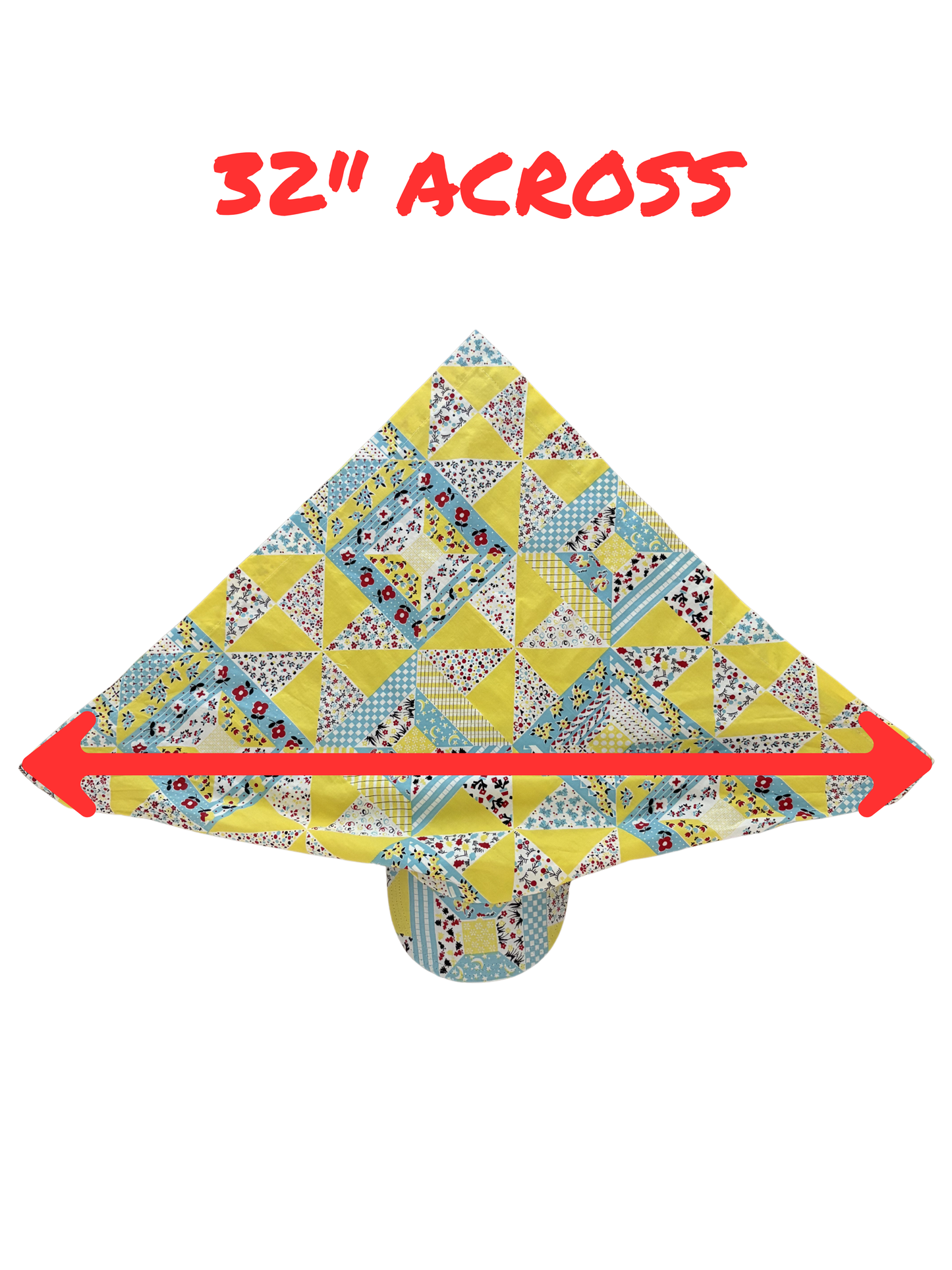 PINWHEEL BANDANA HAT - 32"