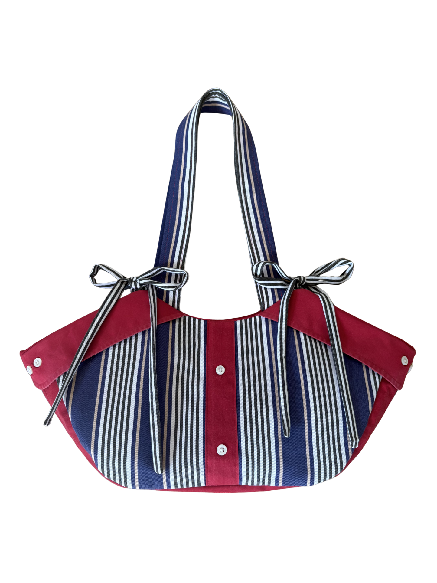 SUPPLY YOUR OWN SHIRTS - CUSTOM BUTTON UP BAG + SCRUNCHIE