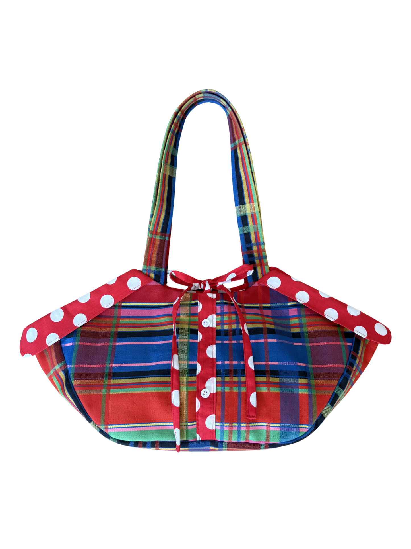 SUPPLY YOUR OWN SHIRTS - CUSTOM BUTTON UP BAG + SCRUNCHIE