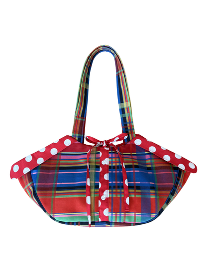 SUPPLY YOUR OWN SHIRTS - CUSTOM BUTTON UP BAG + SCRUNCHIE
