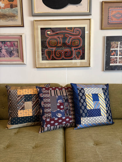 SUPPLY YOUR OWN TIES - CUSTOM TIE PILLLOW