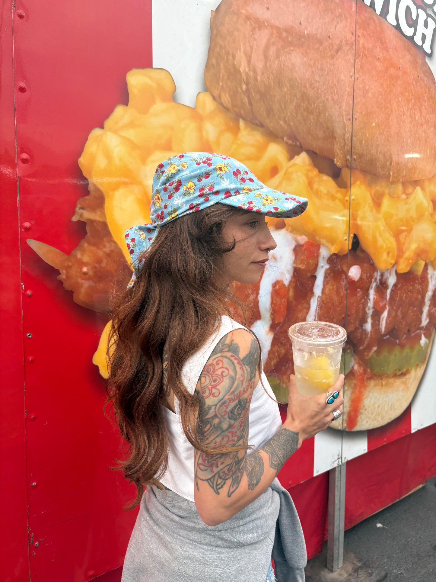 SUPPLY YOUR OWN FABRIC - CUSTOM BANDANA HAT