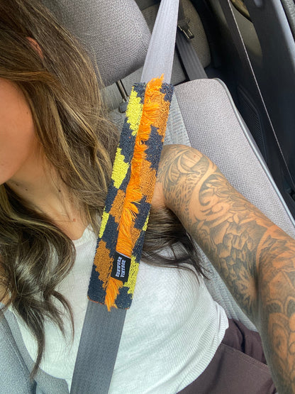 SUPPLY YOUR OWN TOWEL - SUNWORN SEATBELT COVER