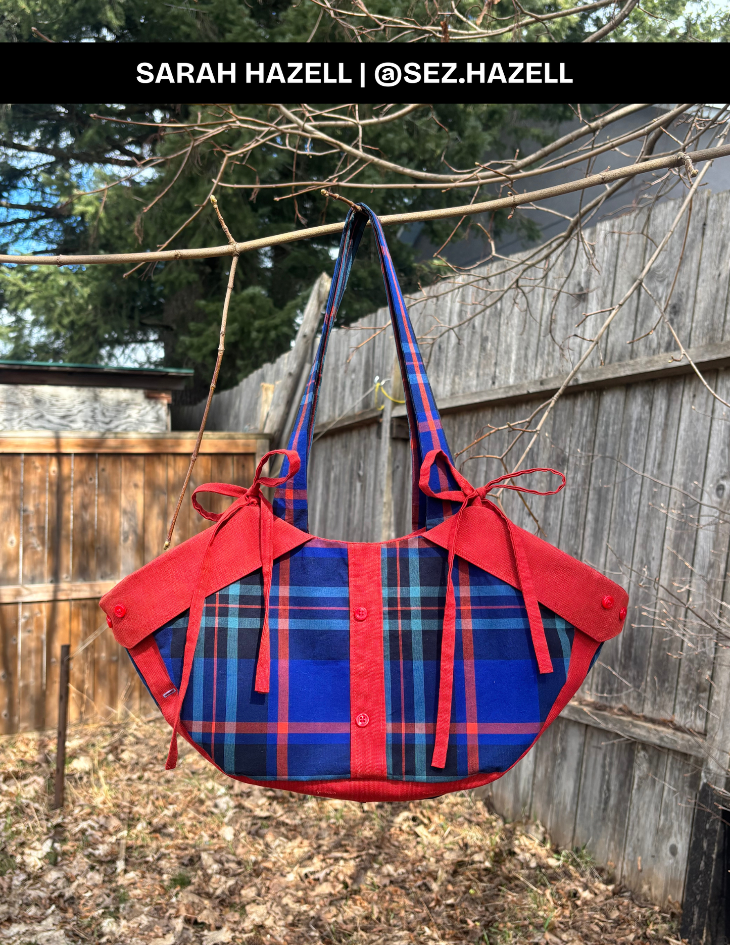 SUNWORN BUTTON UP BAG DIGITAL PATTERN