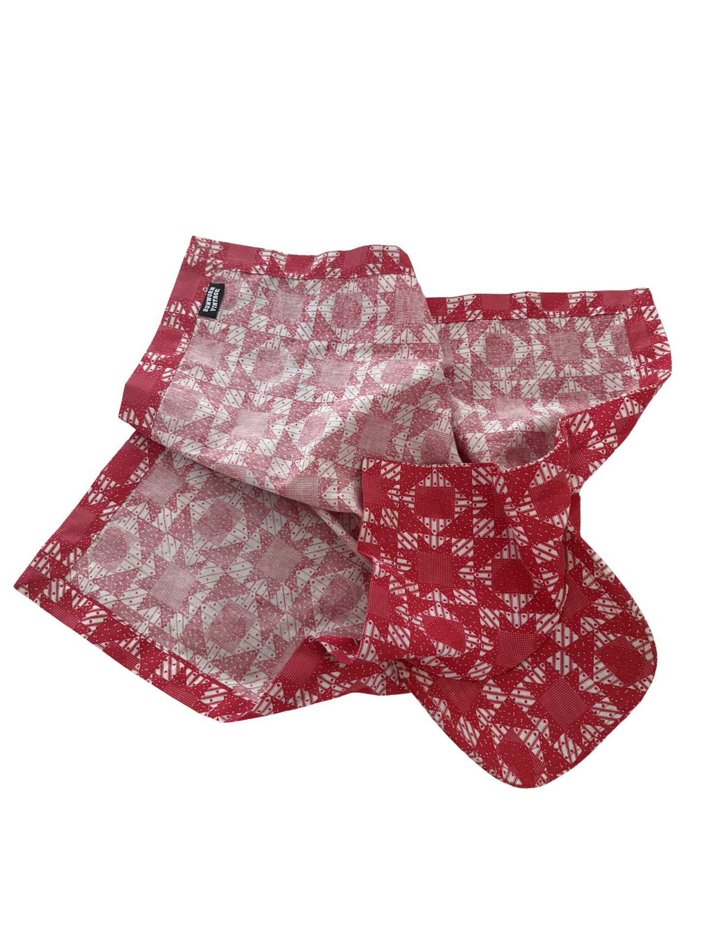 QUILT STAR BANDANA HAT - 26.5"