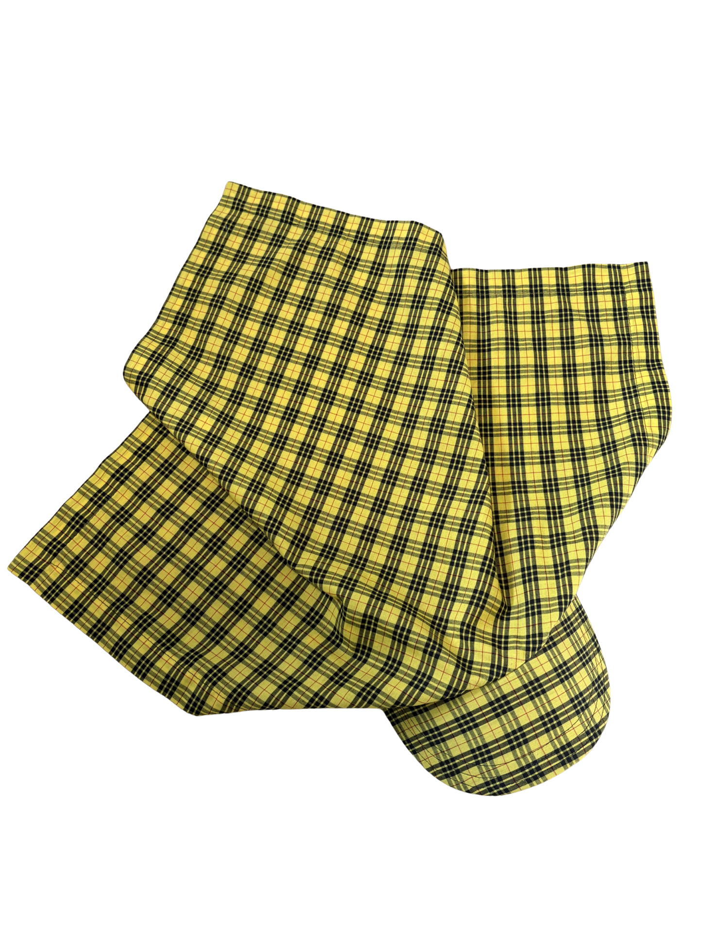 PLAID BANDANA HAT - 27"